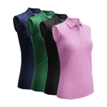 CGKSA0A4 Callaway Ladies Sleeveless Polo Shirt (Plain Stock)